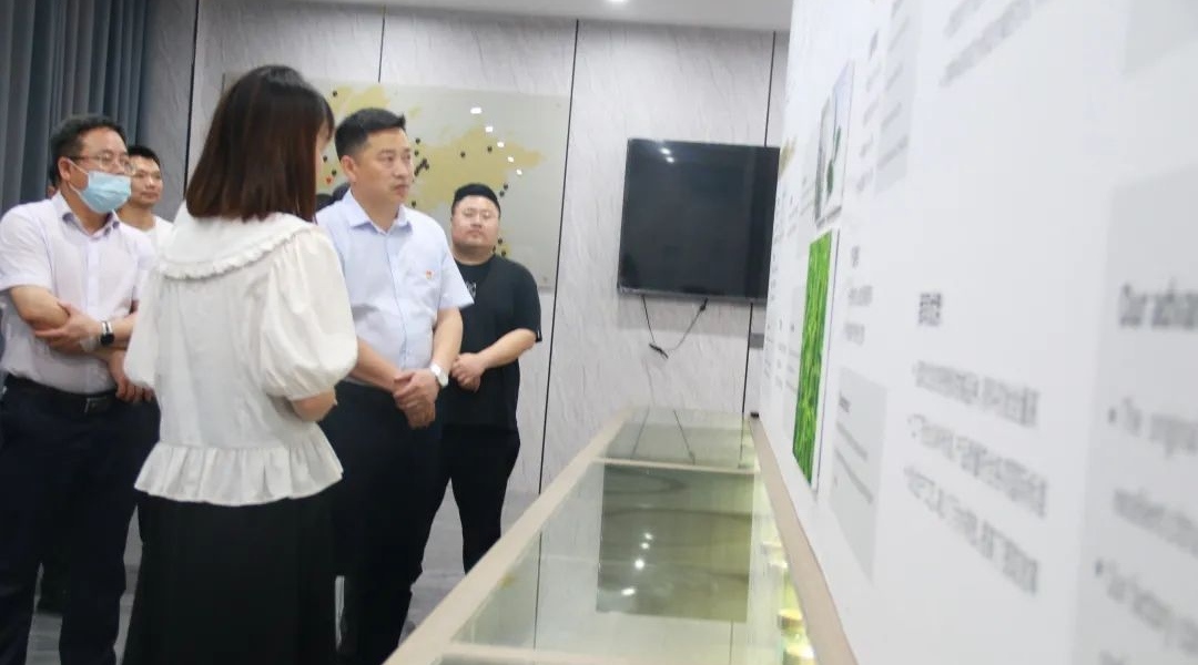 湖南省永州市零陵区委常委、组织部长唐基归到我司参观调研